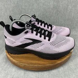 Brooks Revel 5 Womens Size 10 Running Shoes Purple Black Athletic Sneaker Gym